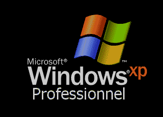 Ecran de dmarrage de Windows XP
